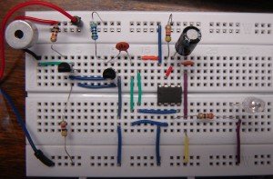 clap switch using NE555 timer (2)