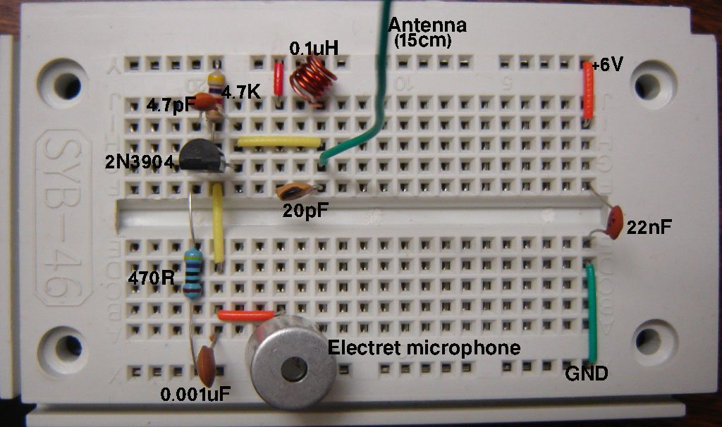 Bluetooth Transmitter Circuit
