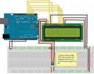 Connecting LCD to Arduino