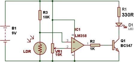 LM358 IC Pin Configuration and Applications
