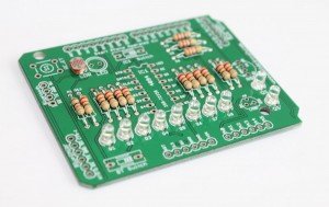 Step 4- Solder 2pcs 3mm LED and light dependent resistor