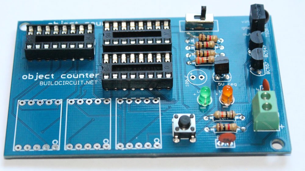 Step 12- solder 3pcs 16 pin DIL sockets