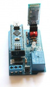 Step 14- Stack Bluetooth module and Arduino Nano