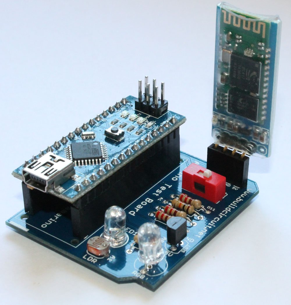 Step 11- Fix Arduino Nano and Bluetooth Module