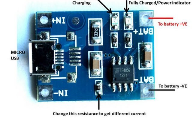 Light Sensor Lithium Battery Charging Board Charge DIY Kits For Solar Charging