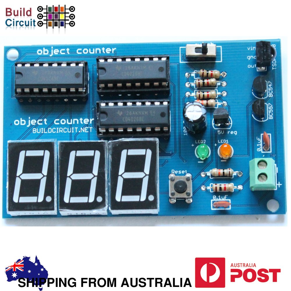 Assembly Tutorial- 3 Digits – Digital object counter DIY kit