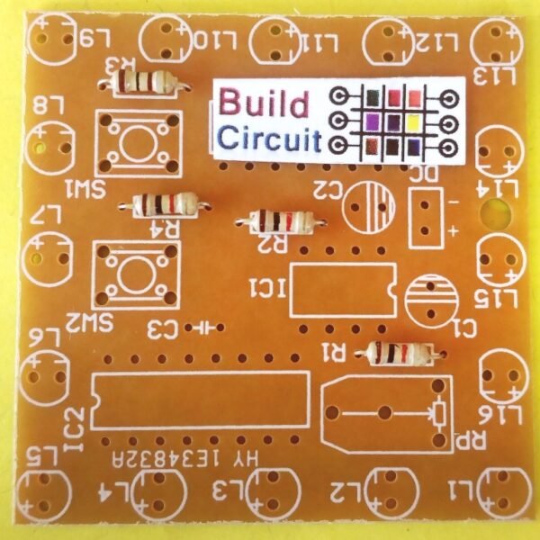 Step 1 Solder all the resistors – BuildCircuit.COM