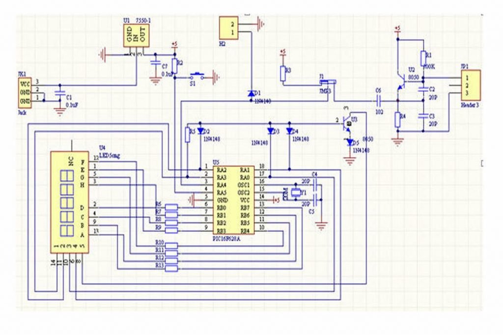 DIY KIT 53 Frequency counter DIY electronic kit