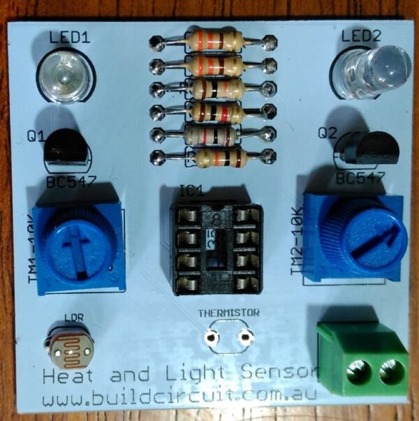Step 10 Solder the 2pcs 10K potentiometer – BuildCircuit.COM