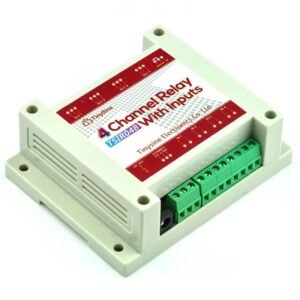 TSIR04B - 4 Channel Outputs- 4 optically Isolated Inputs Wi-Fi Smartphone Relay