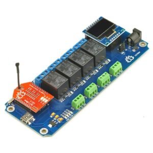 TSTR04 - 4 Channel Outputs 4 Temperature Sensors Wi-Fi Smartphone Relay (Thermostats)