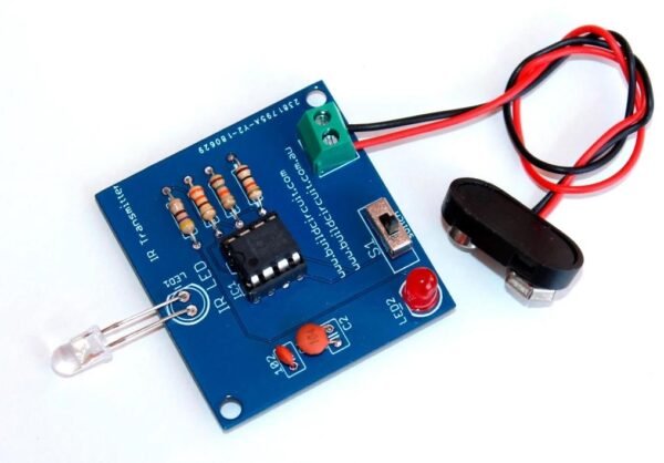 3 Digit Digital Object Counter ASSEMBLED kit with Infrared transmitter and laser module - Image 7