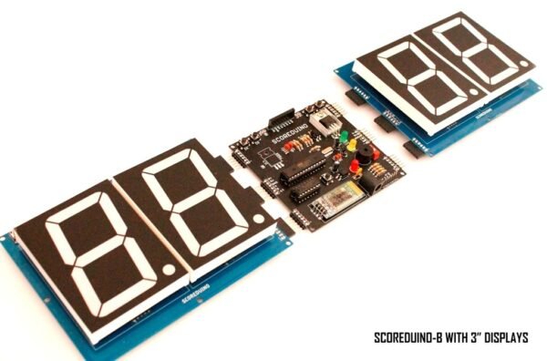 Scoreboard Display Arduino Scoreduino-B Arduino based controller for digital scoreboards ...