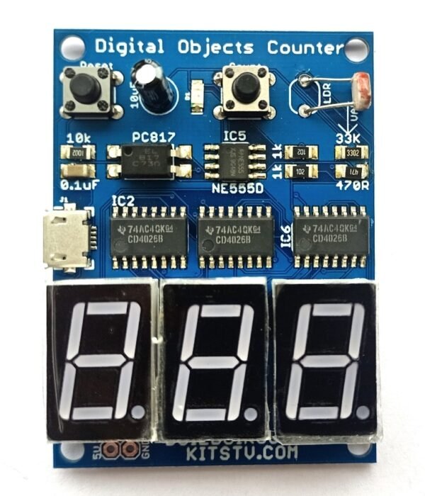 3 Digits Digital Objects Counter- SMD